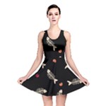 Pattern Design Seamless Fishbone Reversible Skater Dress