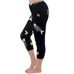 Capri Winter Leggings Back Capri Winter Leggings Back