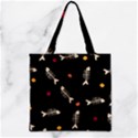 Zipper Grocery Tote Bag 