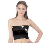 Pattern Design Seamless Fishbone Tube Top