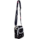 Pattern Design Seamless Fishbone Shoulder Strap Belt Bag