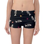 Pattern Design Seamless Fishbone Boyleg Bikini Bottoms