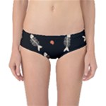 Pattern Design Seamless Fishbone Classic Bikini Bottoms