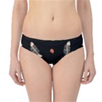 Pattern Design Seamless Fishbone Hipster Bikini Bottoms