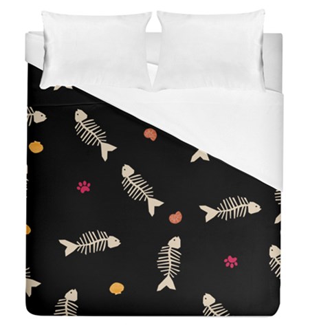 Pattern Design Seamless Fishbone Duvet Cover (Queen Size) from ArtsNow.com