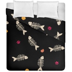 Pattern Design Seamless Fishbone Duvet Cover Double Side (California King Size) from ArtsNow.com