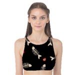 Pattern Design Seamless Fishbone Tank Bikini Top