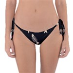 Pattern Design Seamless Fishbone Reversible Bikini Bottoms