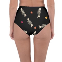 Reversible High-Waist Bikini Bottoms 