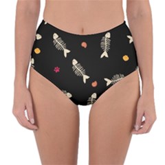 Reversible High-Waist Bikini Bottoms 