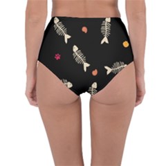 Reversible High-Waist Bikini Bottoms 