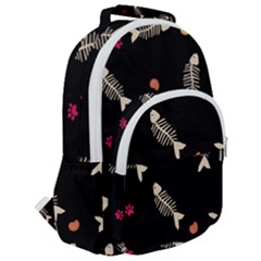 Rounded Multi Pocket Backpack 