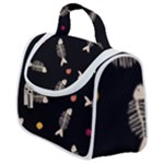 Pattern Design Seamless Fishbone Satchel Handbag