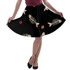 A-line Skater Skirt 