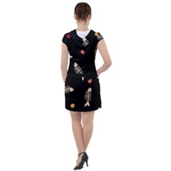 Drawstring Hooded Dress 