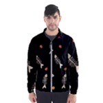 Pattern Design Seamless Fishbone Men s Windbreaker