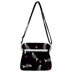 Zipper Messenger Bag 
