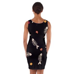 Wrap Front Bodycon Dress 
