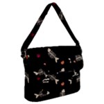Pattern Design Seamless Fishbone Buckle Messenger Bag