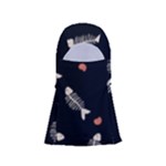 Pattern Design Seamless Fishbone Adjustable Balaclava Face Mask