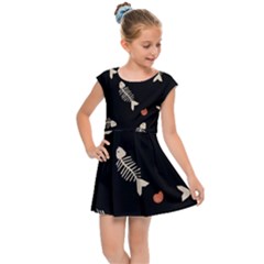 Kids  Cap Sleeve Dress 
