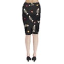 Midi Wrap Pencil Skirt 
