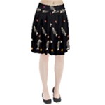 Pattern Design Seamless Fishbone Pleated Skirt
