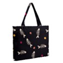 Zipper Medium Tote Bag Front