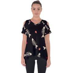 Cut Out Side Drop T-Shirt 