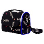 Pattern Design Seamless Fishbone Satchel Shoulder Bag