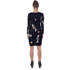 Asymmetric Cut-Out Shift Dress 