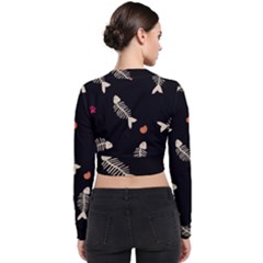 Long Sleeve Zip Up Bomber Jacket 