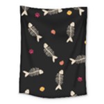 Pattern Design Seamless Fishbone Medium Tapestry