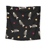 Pattern Design Seamless Fishbone Square Tapestry (Small)