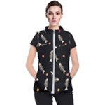 Pattern Design Seamless Fishbone Women s Puffer Vest