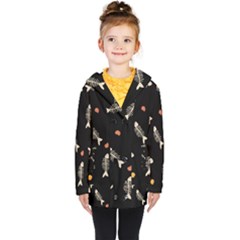 Kids  Double Breasted Button Coat 