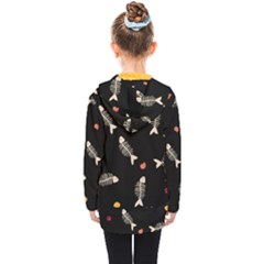 Kids  Double Breasted Button Coat 