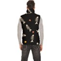 Men s High Neck Button Up Puffer Vest 
