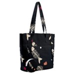 Pattern Design Seamless Fishbone Everyday Shoulder Bag with Pouch Bag