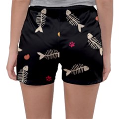 Women s Satin Sleepwear Shorts 