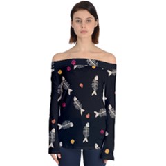 Off Shoulder Long Sleeve Top 