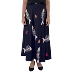 Flared Maxi Skirt 
