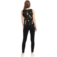 V-Neck Cropped Tank Top 