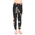 Pattern Design Seamless Fishbone Kids  Leggings