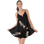 Pattern Design Seamless Fishbone Love the Sun Cover Up