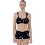 Pattern Design Seamless Fishbone Perfect Fit Gym Set