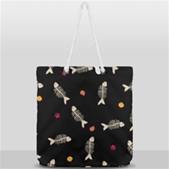 Full Print Rope Handle Tote (Large) 