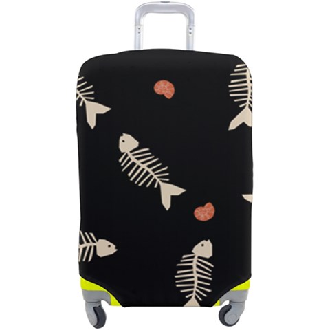 Pattern Design Seamless Fishbone Luggage Cover (Large) from ArtsNow.com
