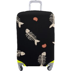 Pattern Design Seamless Fishbone Luggage Cover (Large) from ArtsNow.com