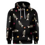 Pattern Design Seamless Fishbone Men s Overhead Hoodie